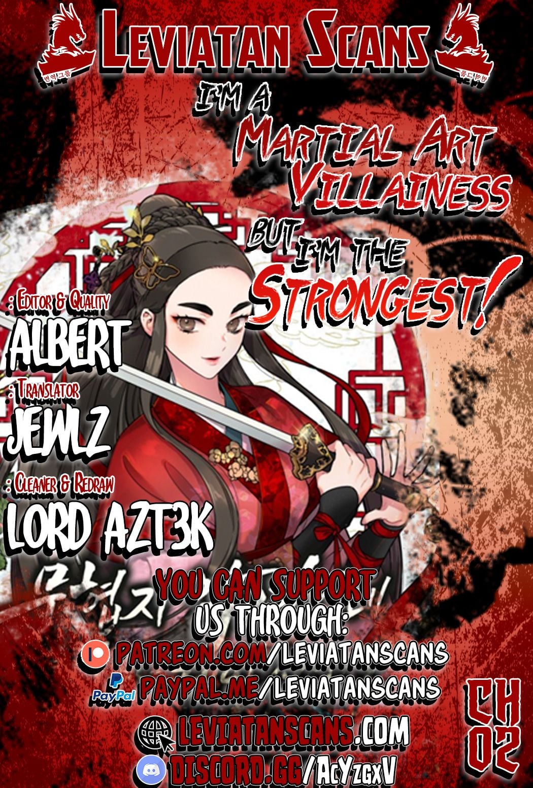 I’m a Martial Art Villainess but I’m the Strongest! Chapter 2 - page 1