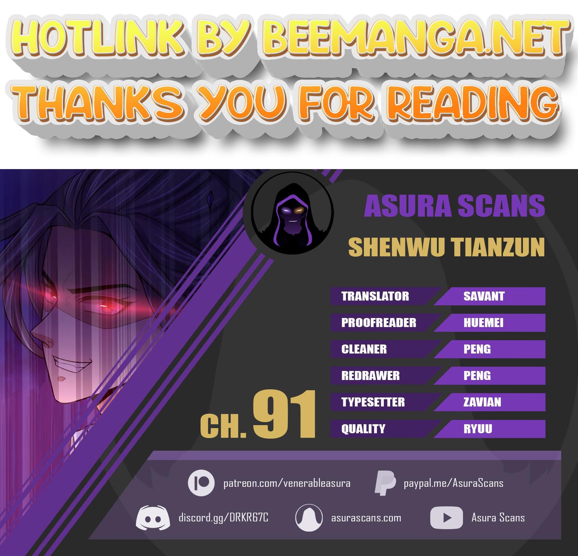 Shenwu Tianzun Chapter 91 - page 1