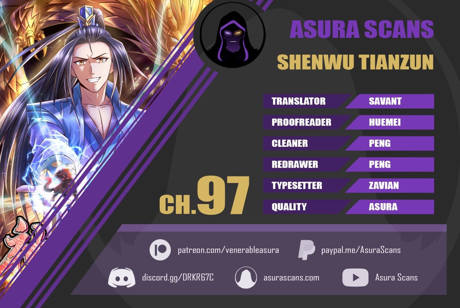 Shenwu Tianzun Chapter 97 - page 1