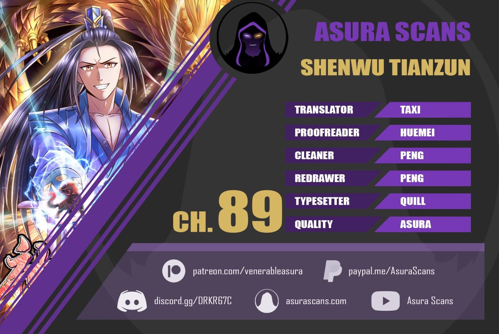 Shenwu Tianzun Chapter 89 - page 1
