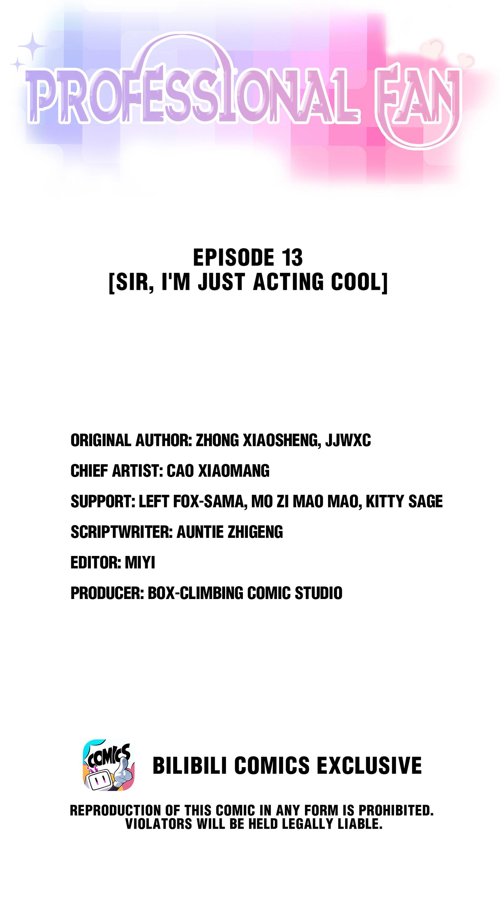 Professional Fan chapter 13 - page 2