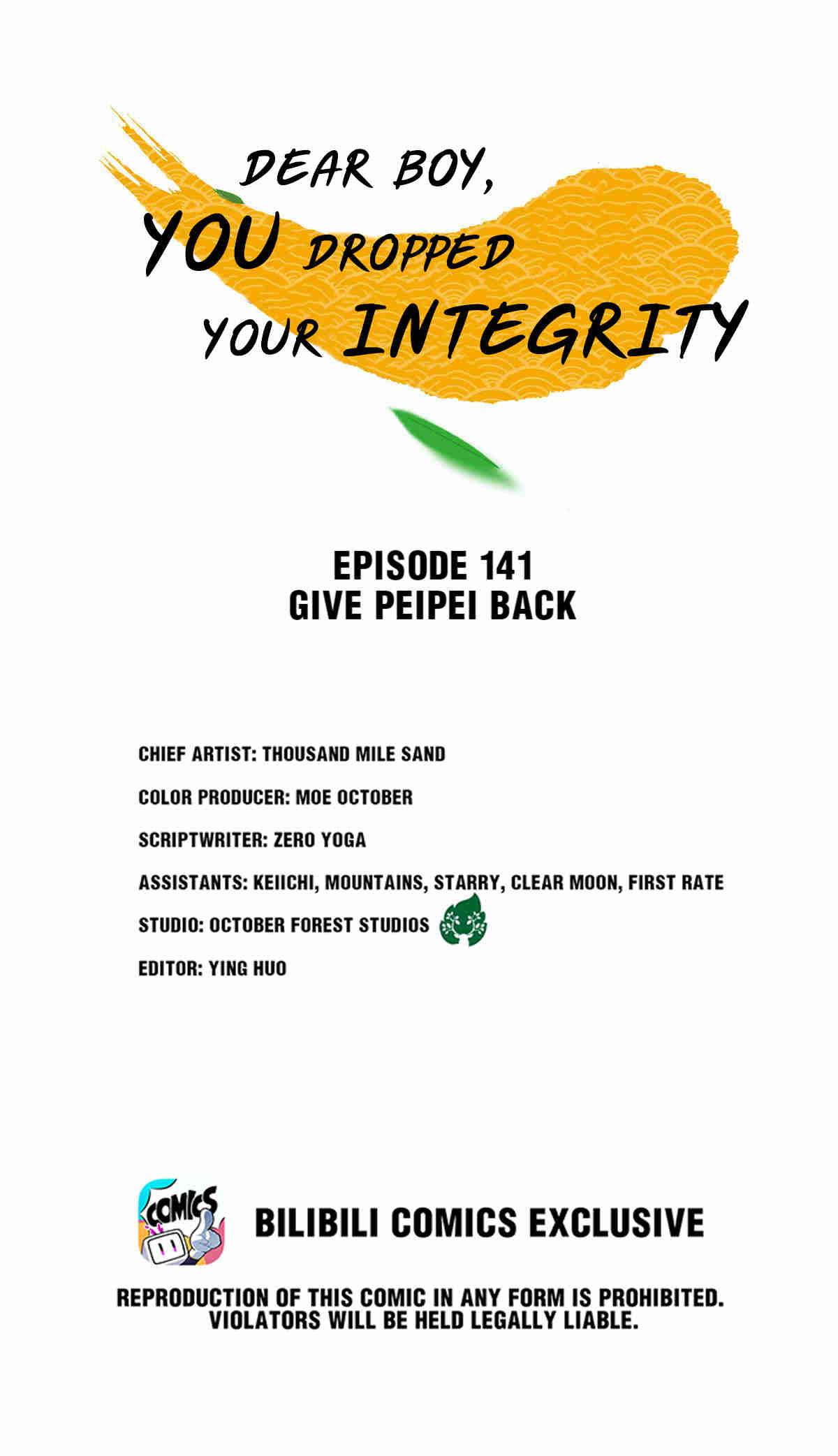 Dear Boy, You Dropped Your Integrity Chapter 159 - page 1