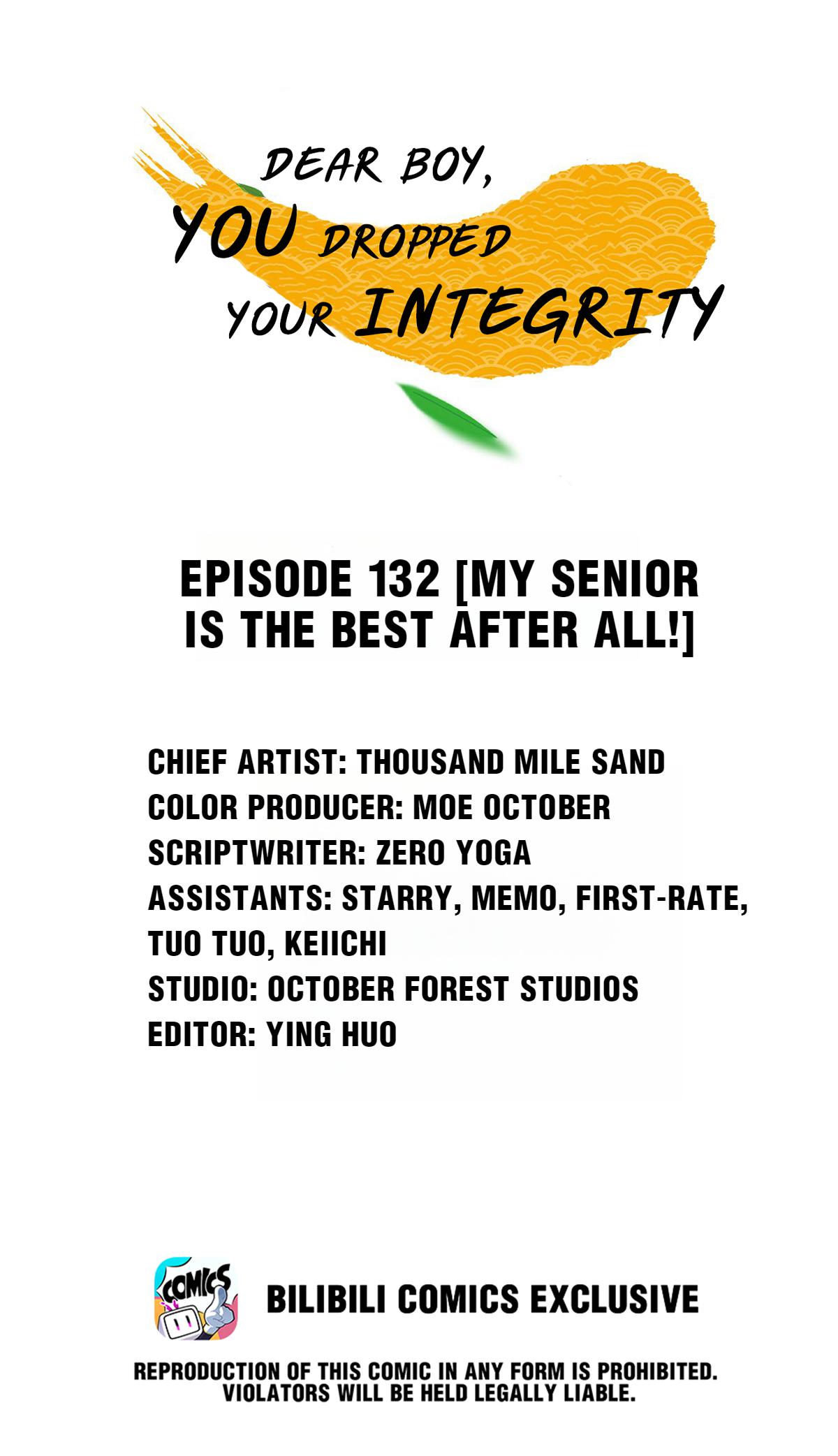 Dear Boy, You Dropped Your Integrity Chapter 148 - page 1