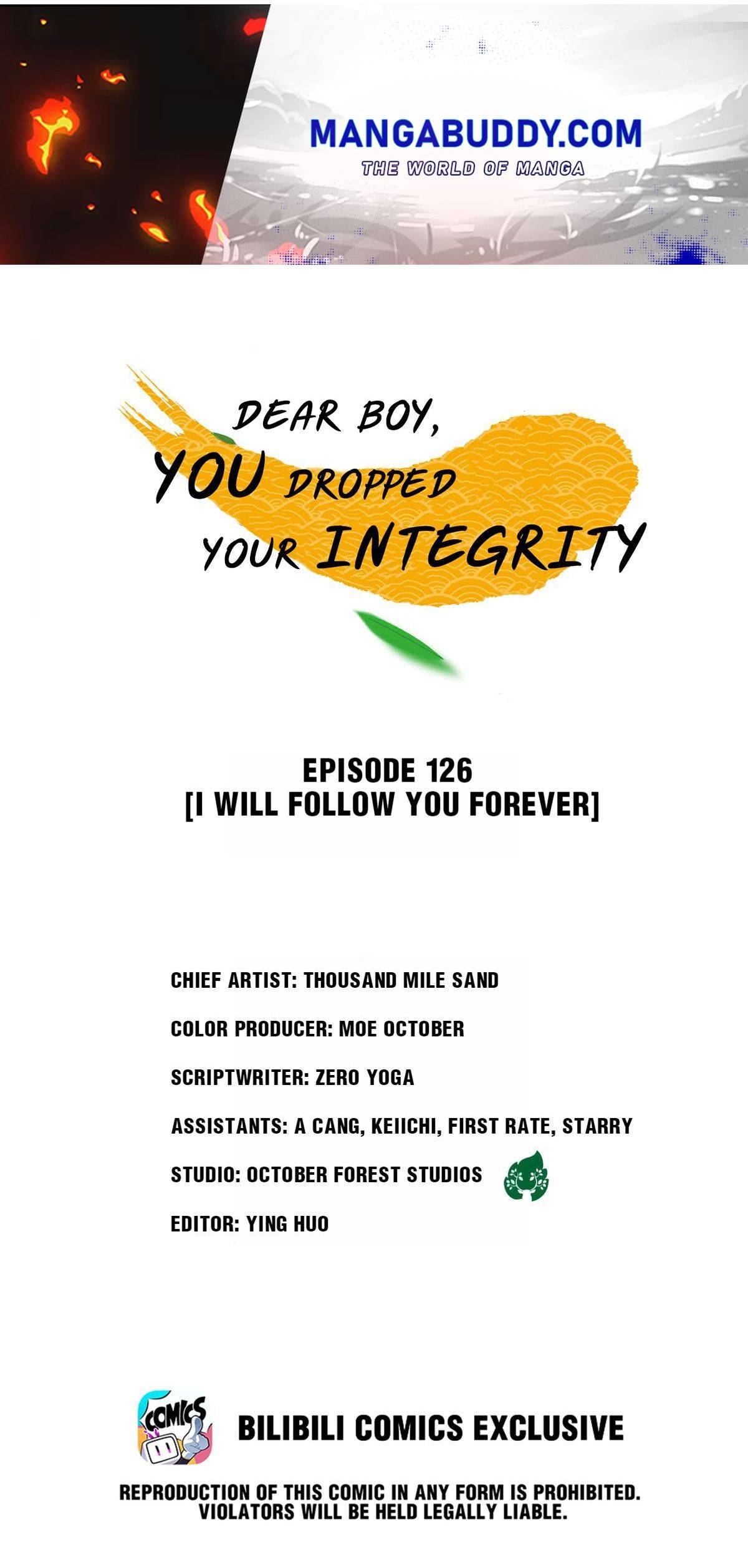 Dear Boy, You Dropped Your Integrity Chapter 142 - page 1