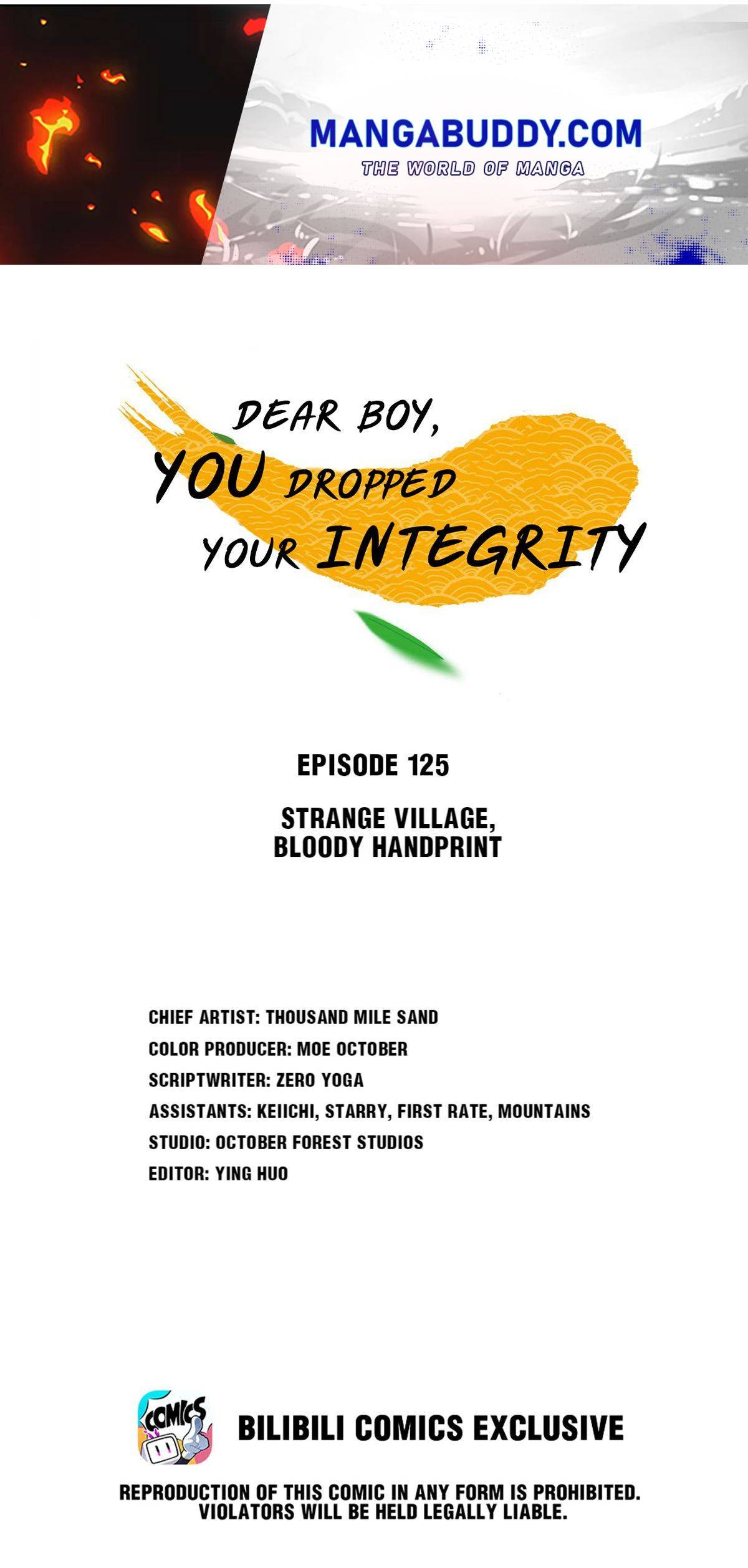 Dear Boy, You Dropped Your Integrity Chapter 141 - page 1