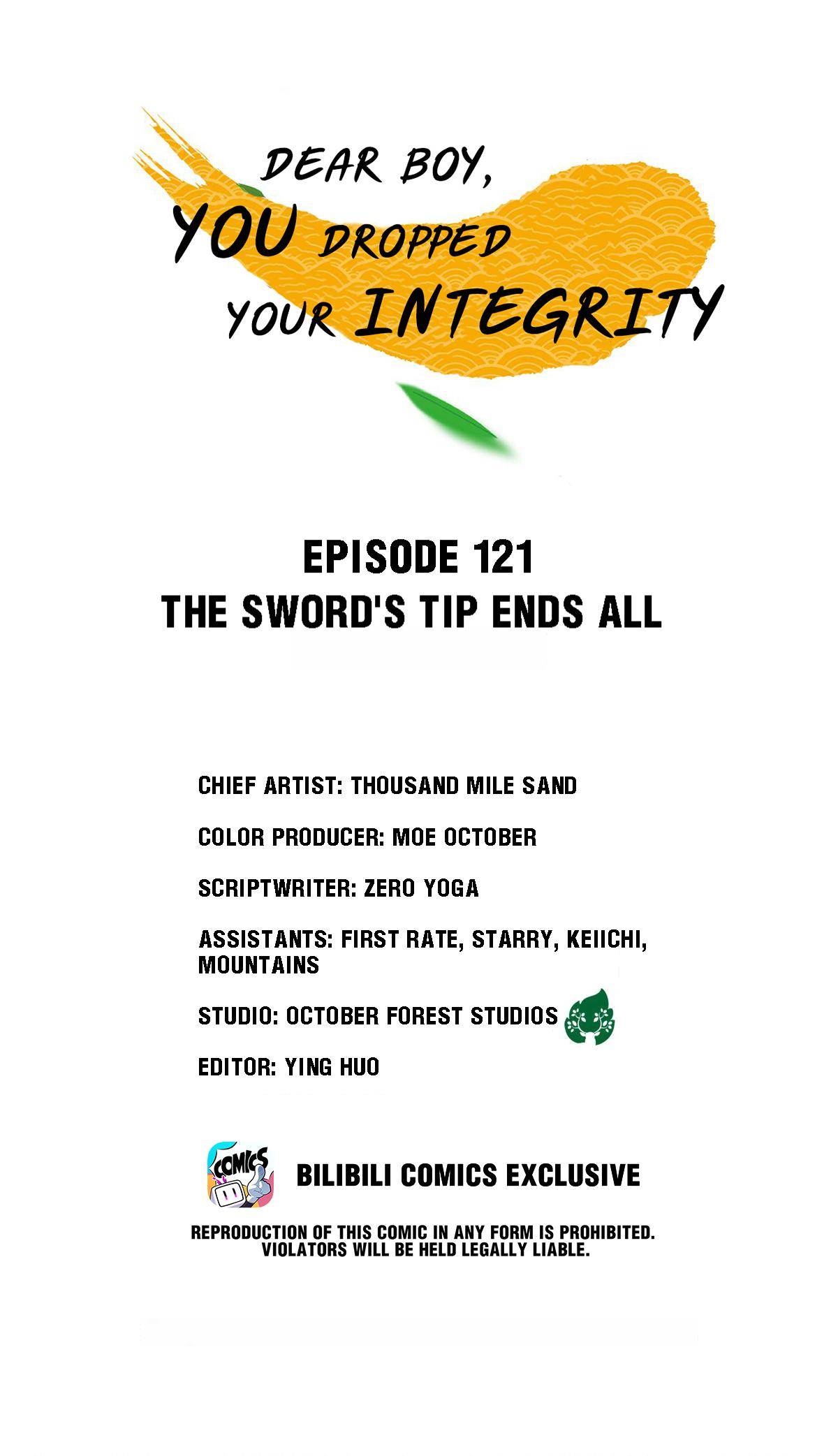 Dear Boy, You Dropped Your Integrity Chapter 136 - page 1
