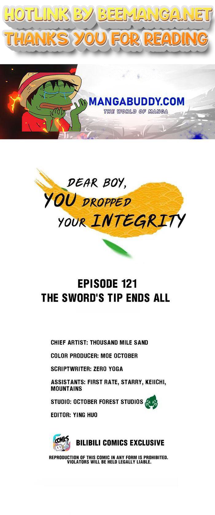 Dear Boy, You Dropped Your Integrity Chapter 121 - page 1