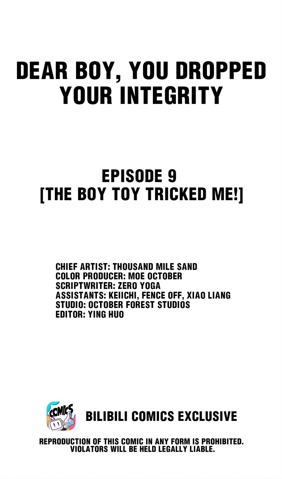Dear Boy, You Dropped Your Integrity Chapter 9 - page 2