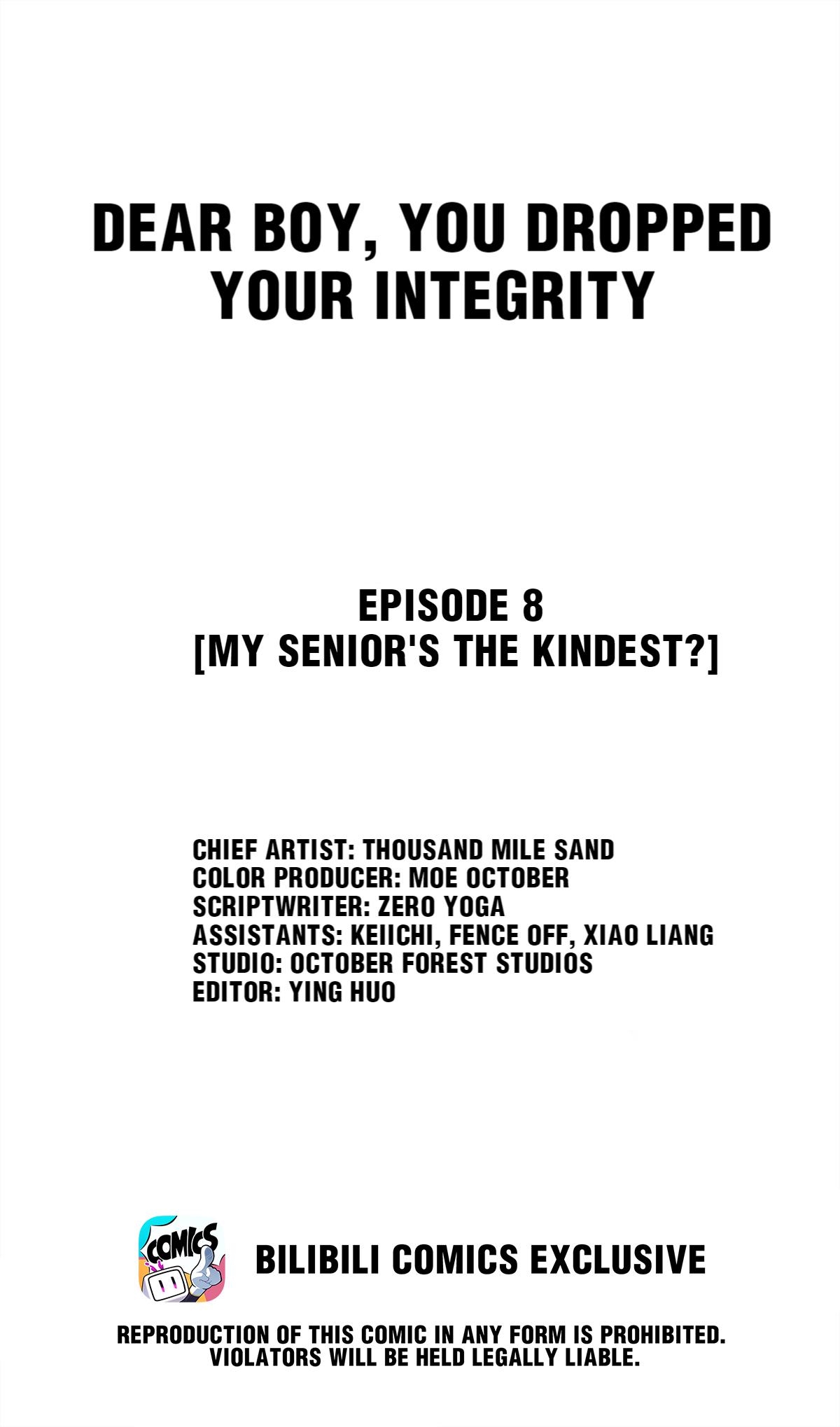 Dear Boy, You Dropped Your Integrity Chapter 8 - page 2