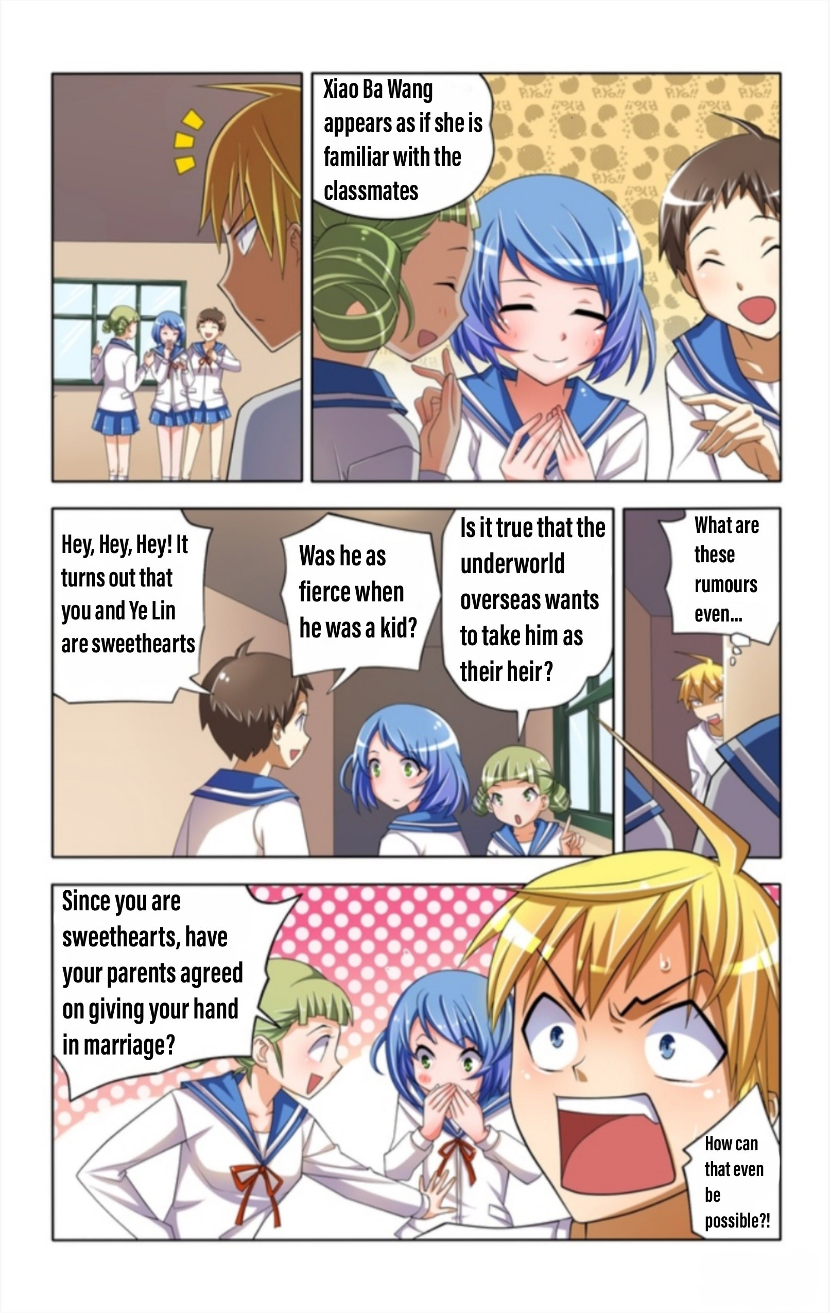 I Won’t Get Bullied By Girls Chapter 4 - page 4
