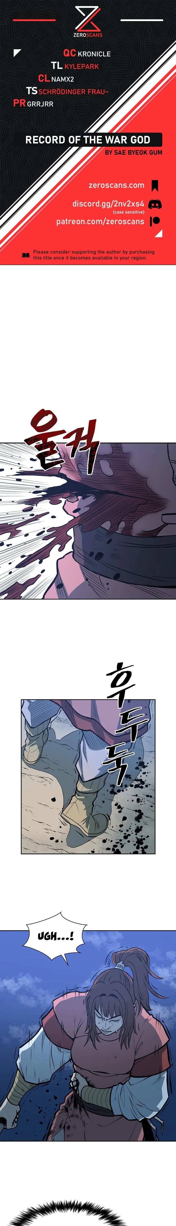 Record of the War God Chapter 88 - page 1