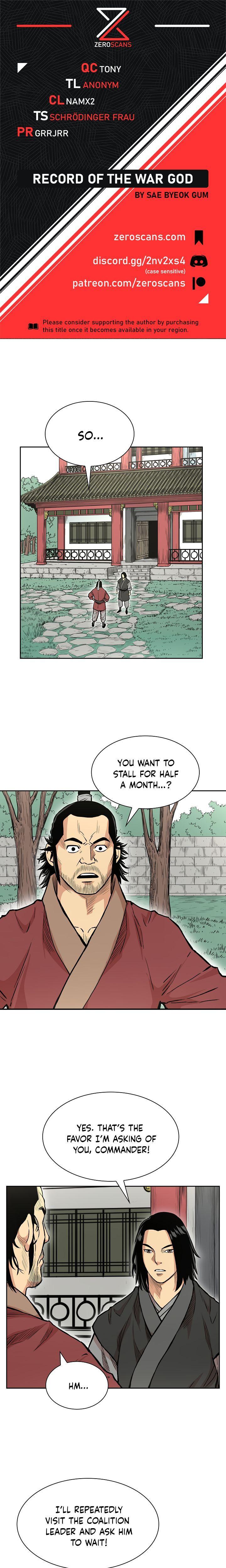 Record of the War God Chapter 72 - page 1