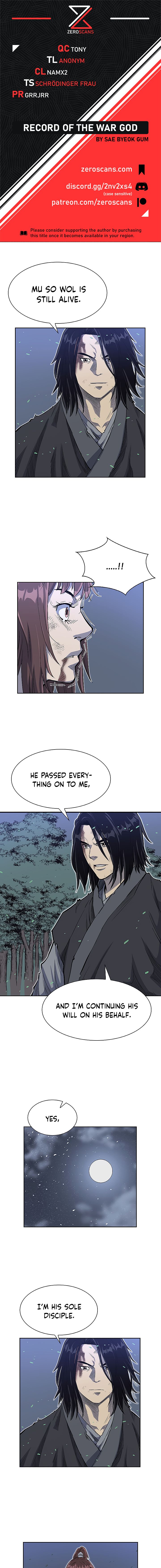 Record of the War God Chapter 68 - page 1