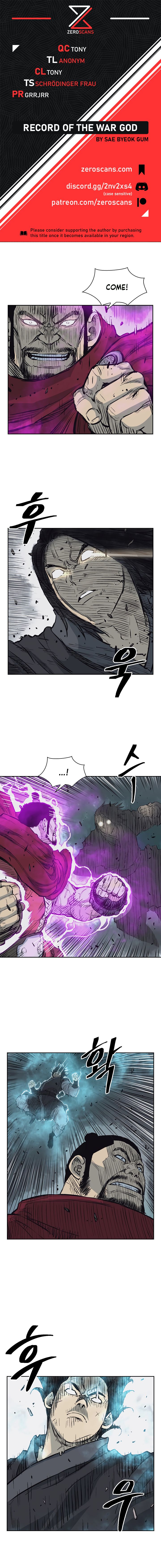 Record of the War God Chapter 61 - page 1