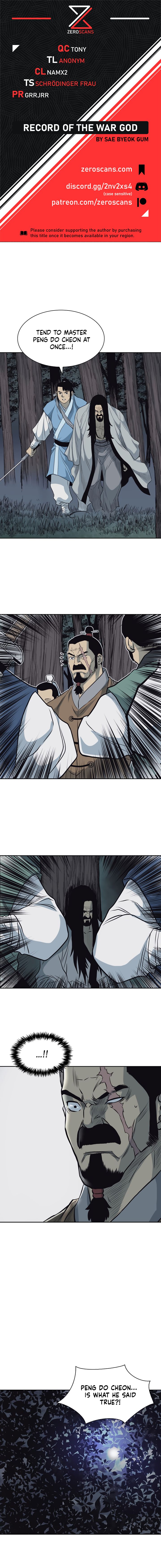 Record of the War God Chapter 58 - page 1