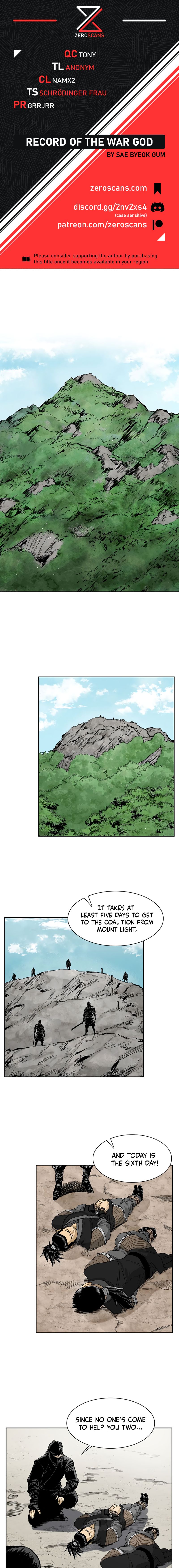 Record of the War God Chapter 40 - page 1