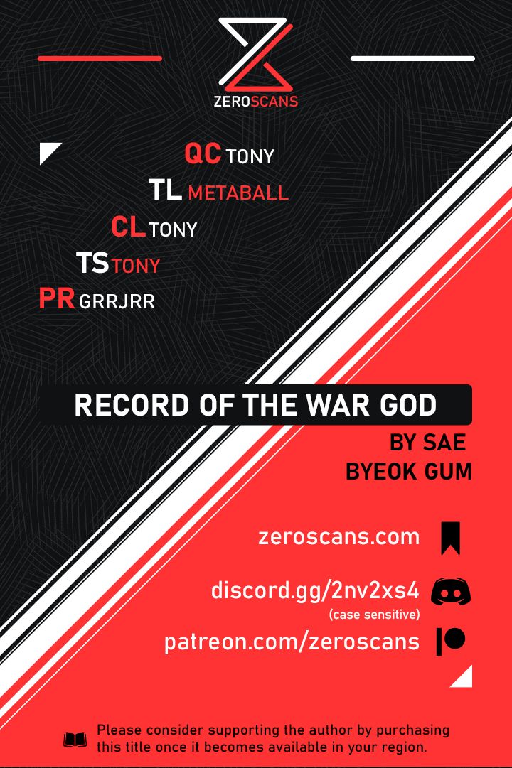 Record of the War God Chapter 3 - page 1
