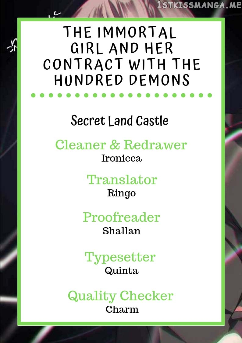 The Immortal Girl And Her Contract With The Hundred Demons chapter 9 - page 17