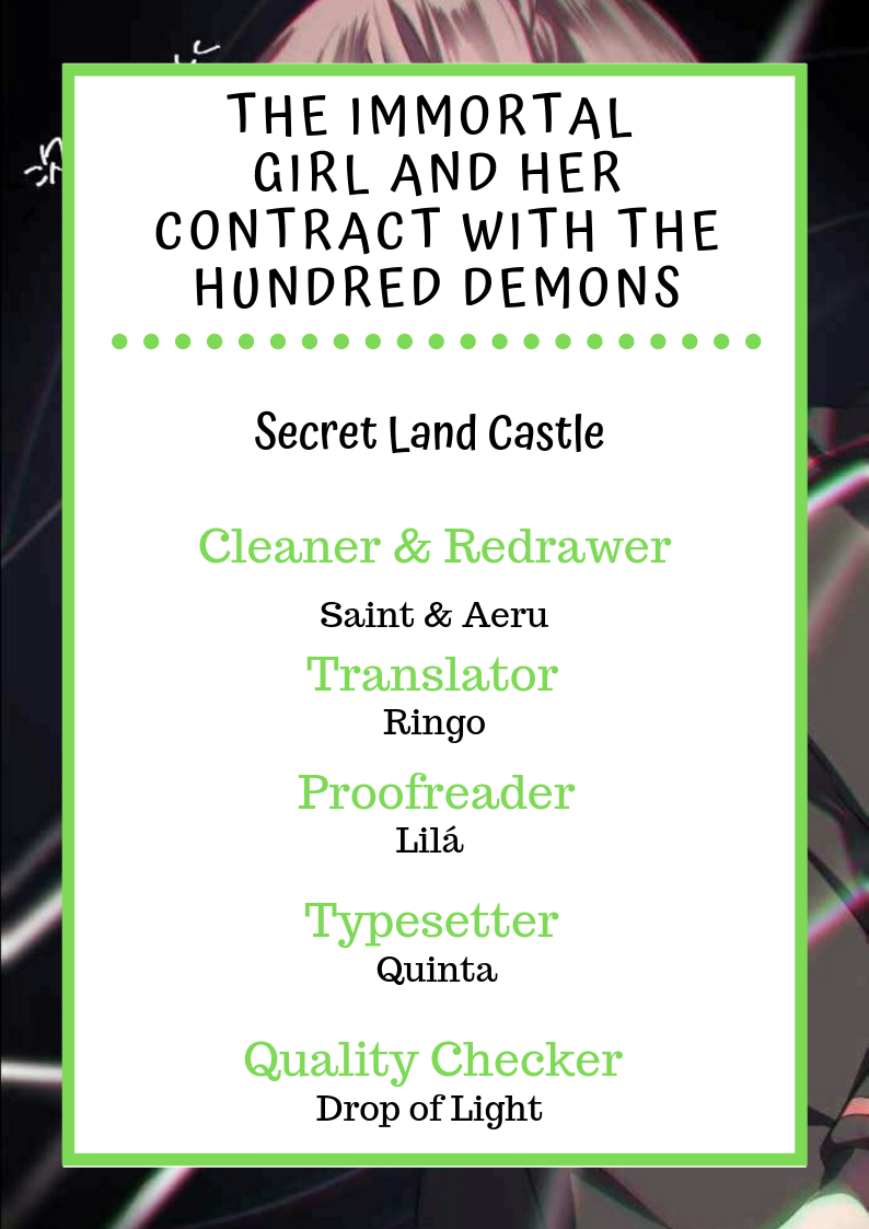 The Immortal Girl And Her Contract With The Hundred Demons Chapter 7 - page 17