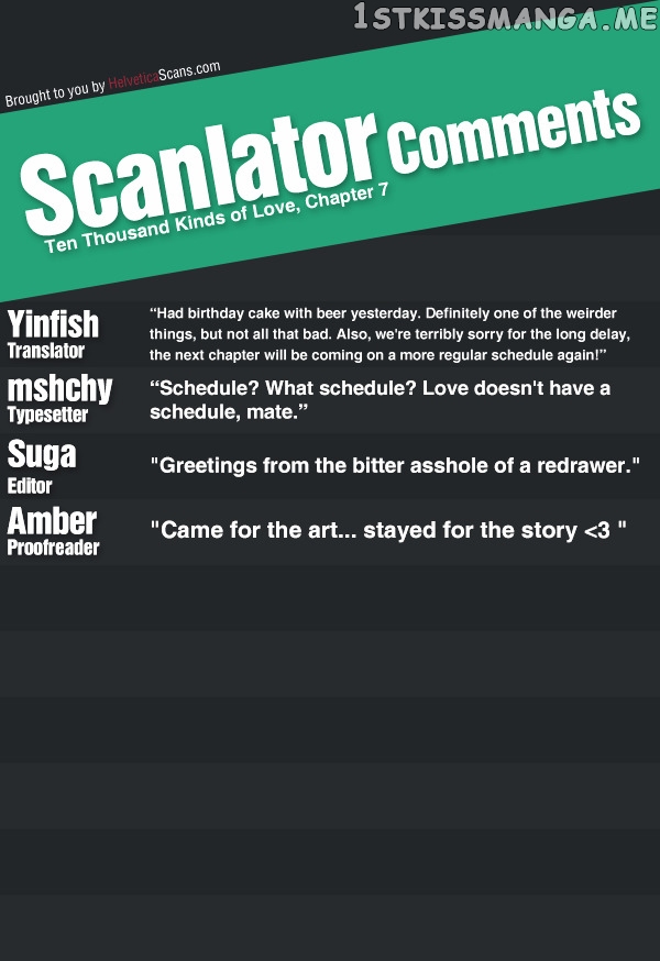 Ten Thousand Kinds of Love chapter 7 - page 31