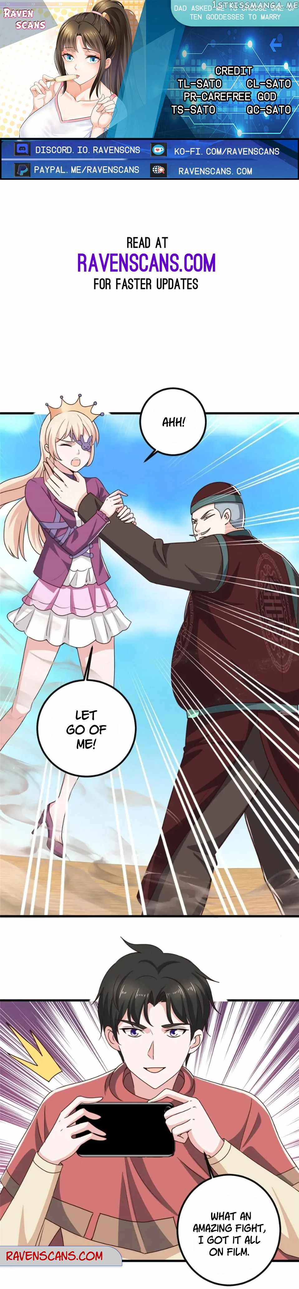 Dad Asked Me to Choose One of Ten Goddesses to Marry Chapter 98 - page 1