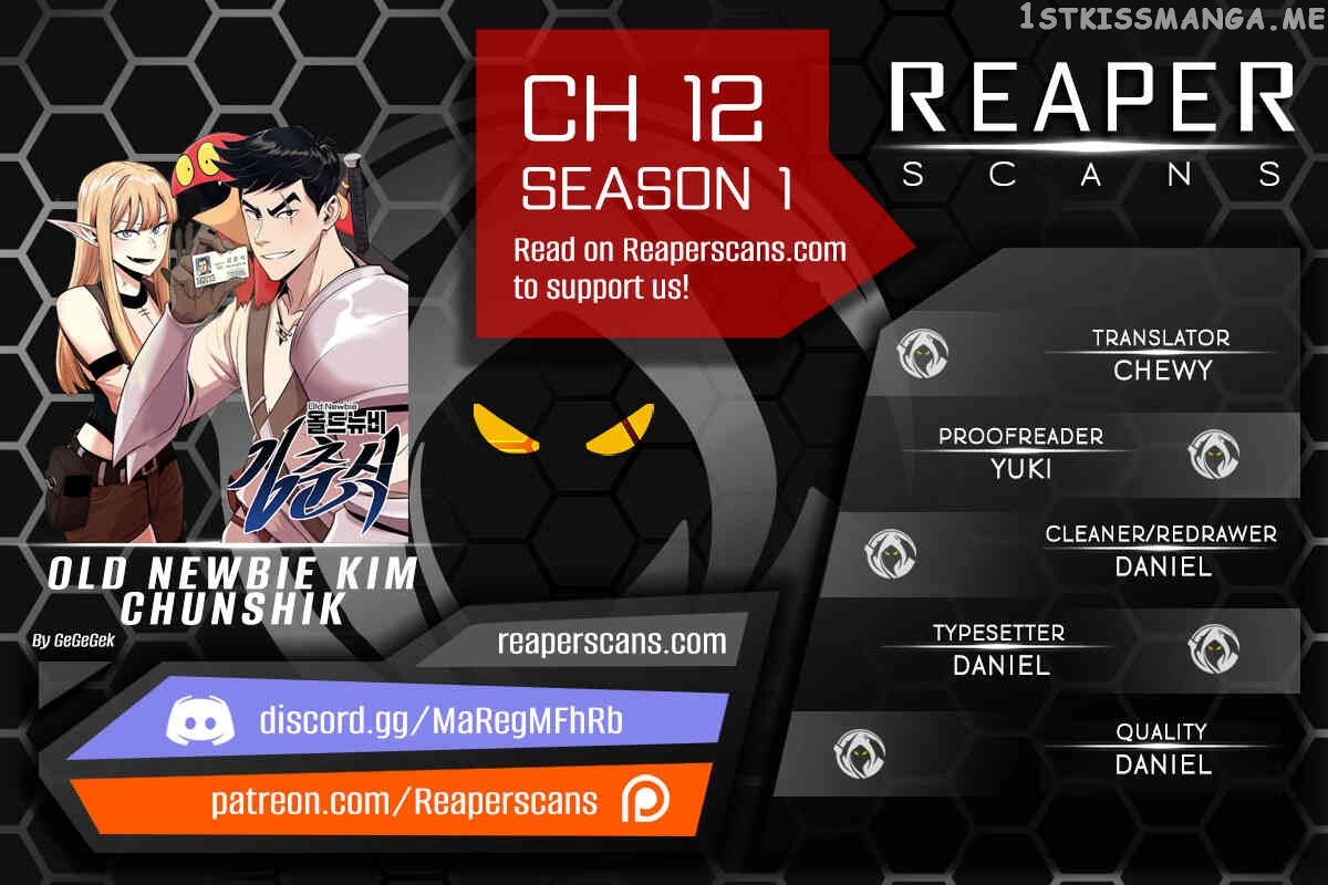 Old Newbie Kim ChunShik Chapter 12 - page 1