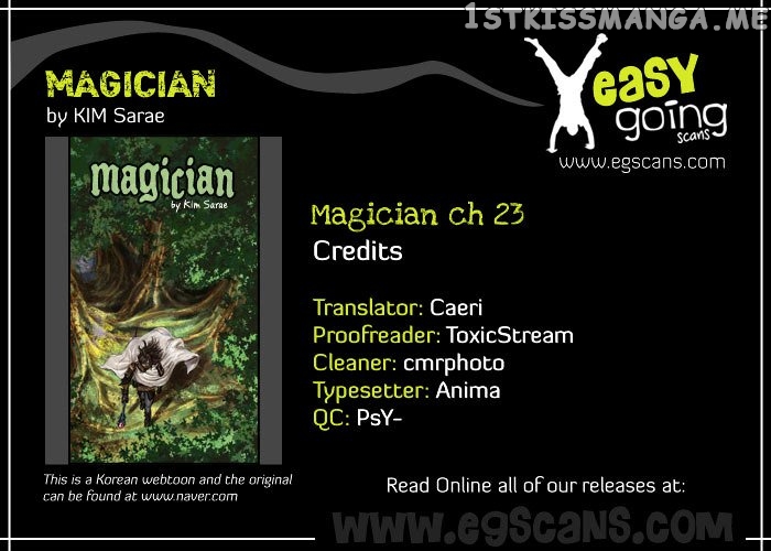 Magician (KIM Sarae) chapter 23 - page 1
