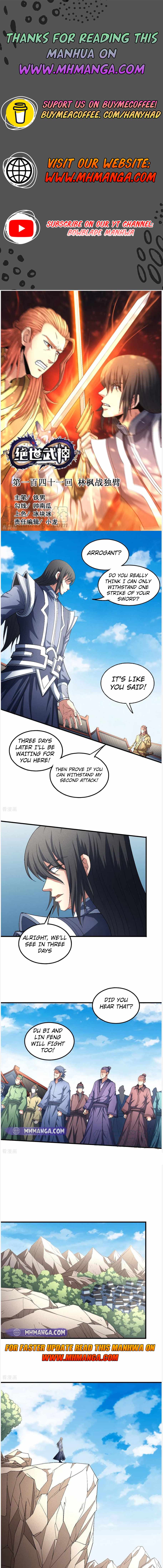 God of Martial Arts Chapter 141-1 - page 1