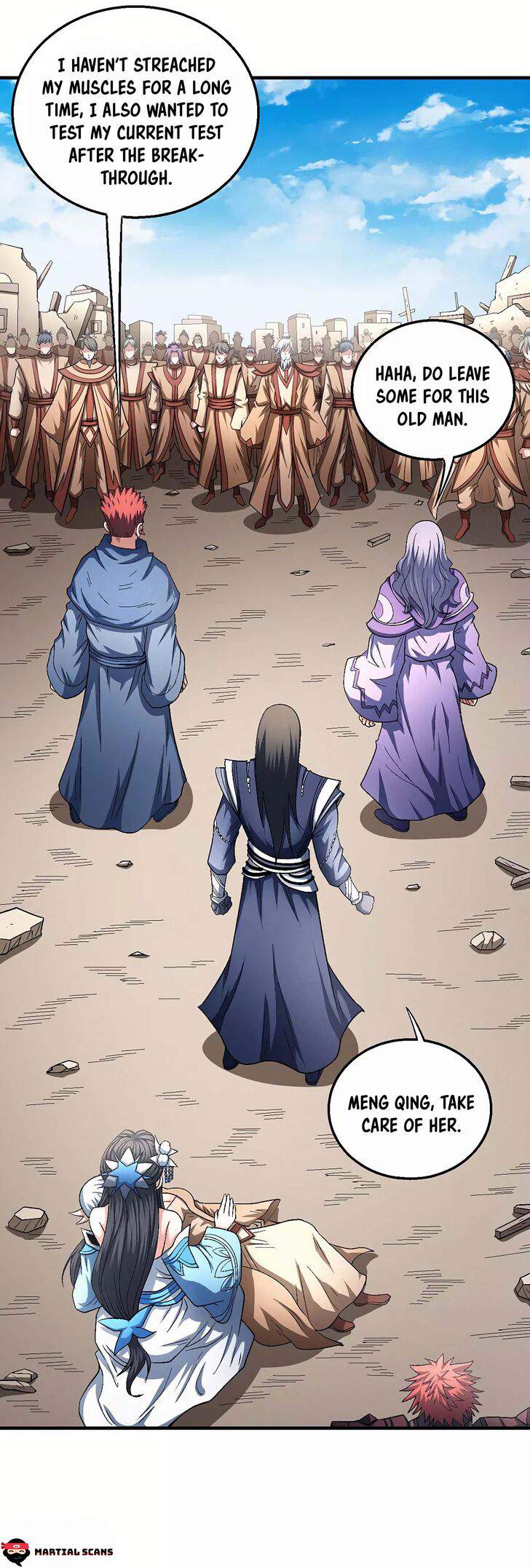God of Martial Arts Chapter 130-1-eng-li - page 8