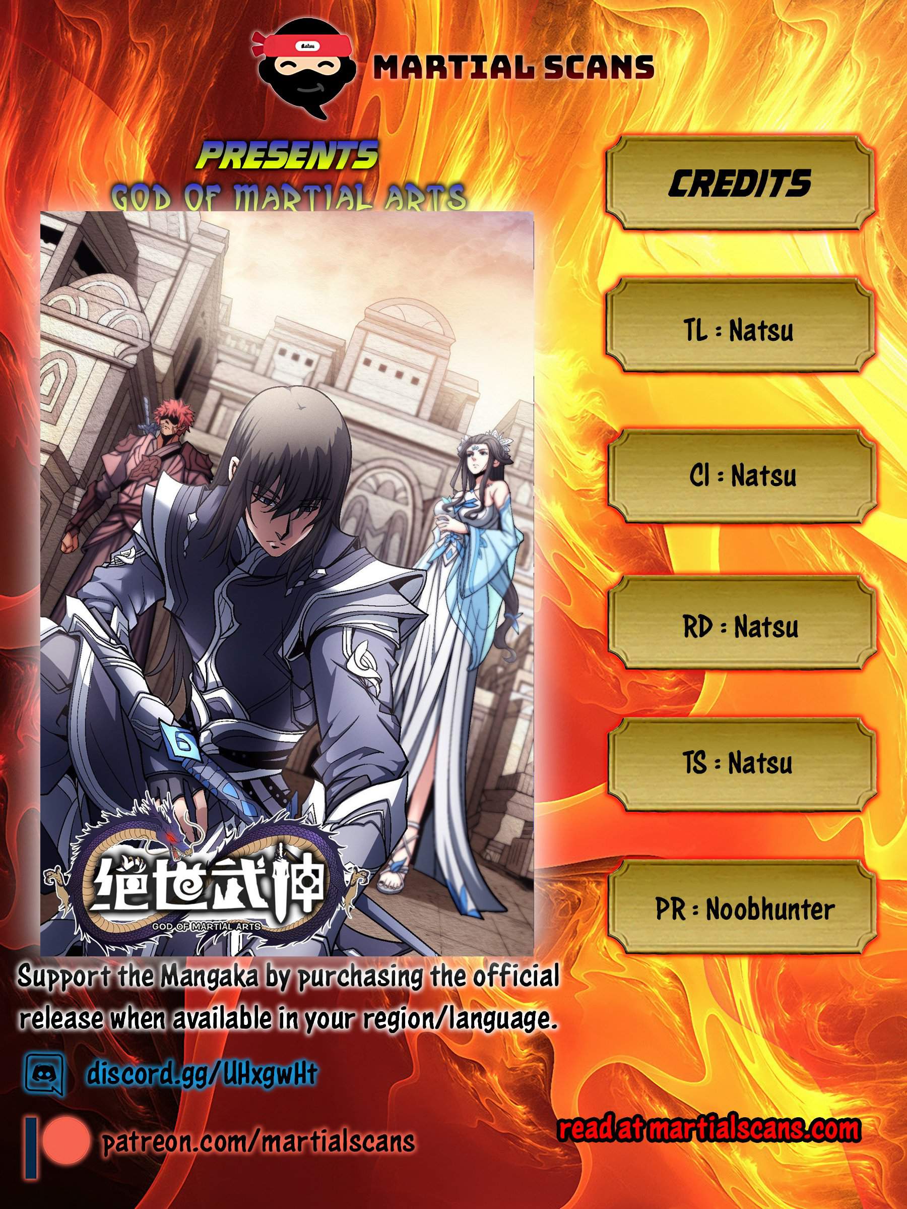 God of Martial Arts Chapter 121-3 - page 1