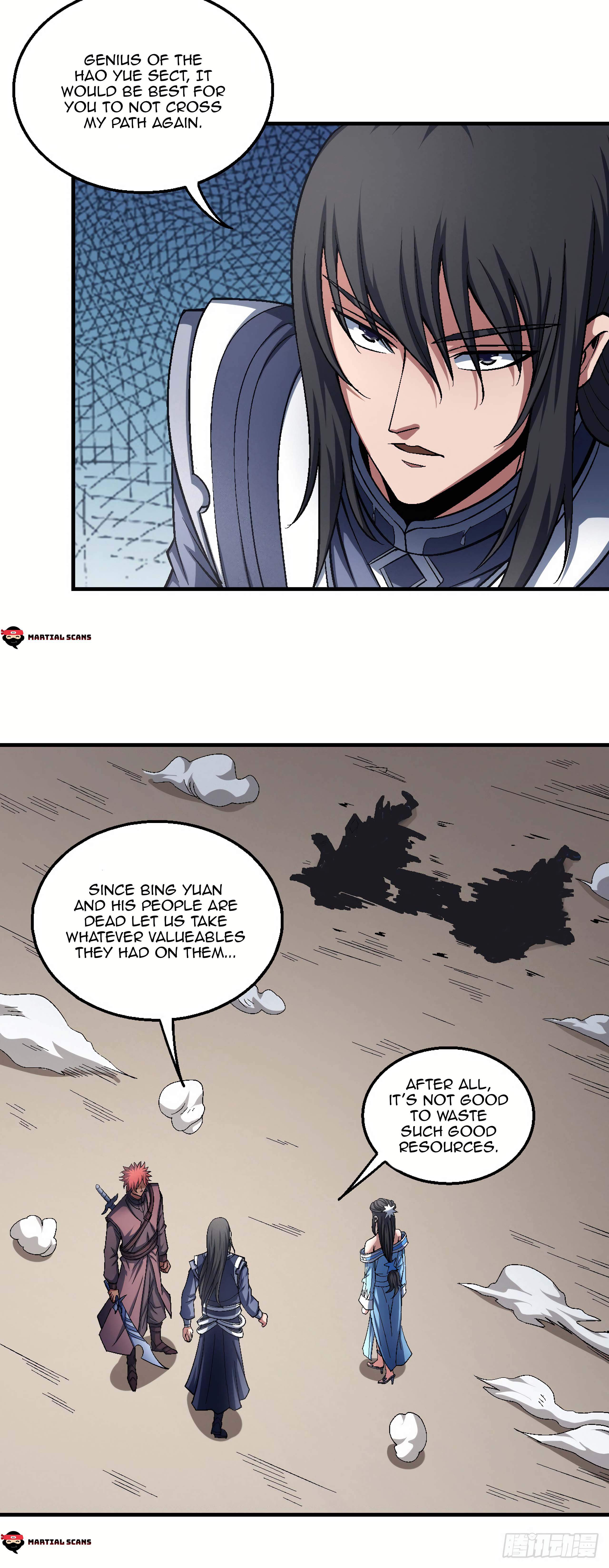 God of Martial Arts Chapter 120-2 - page 3