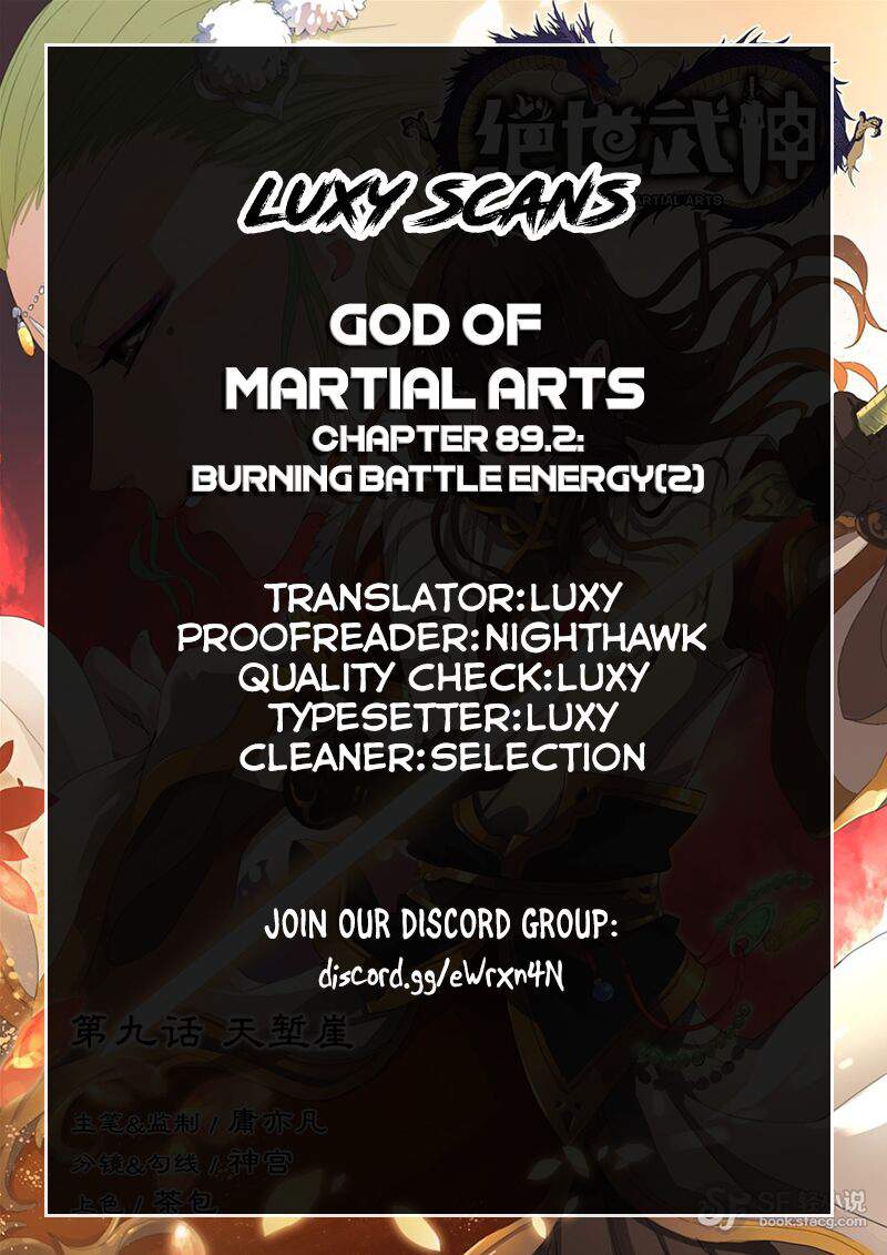 God of Martial Arts Chapter 89-2 - page 1