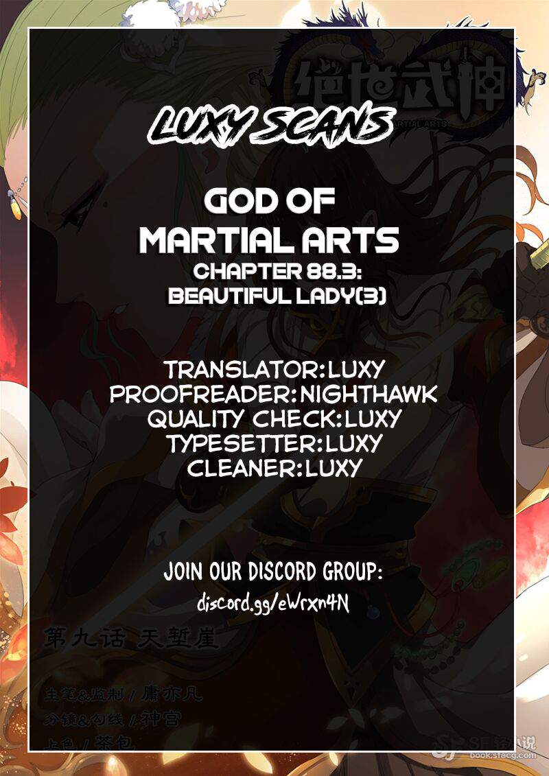 God of Martial Arts Chapter 88-3 - page 1