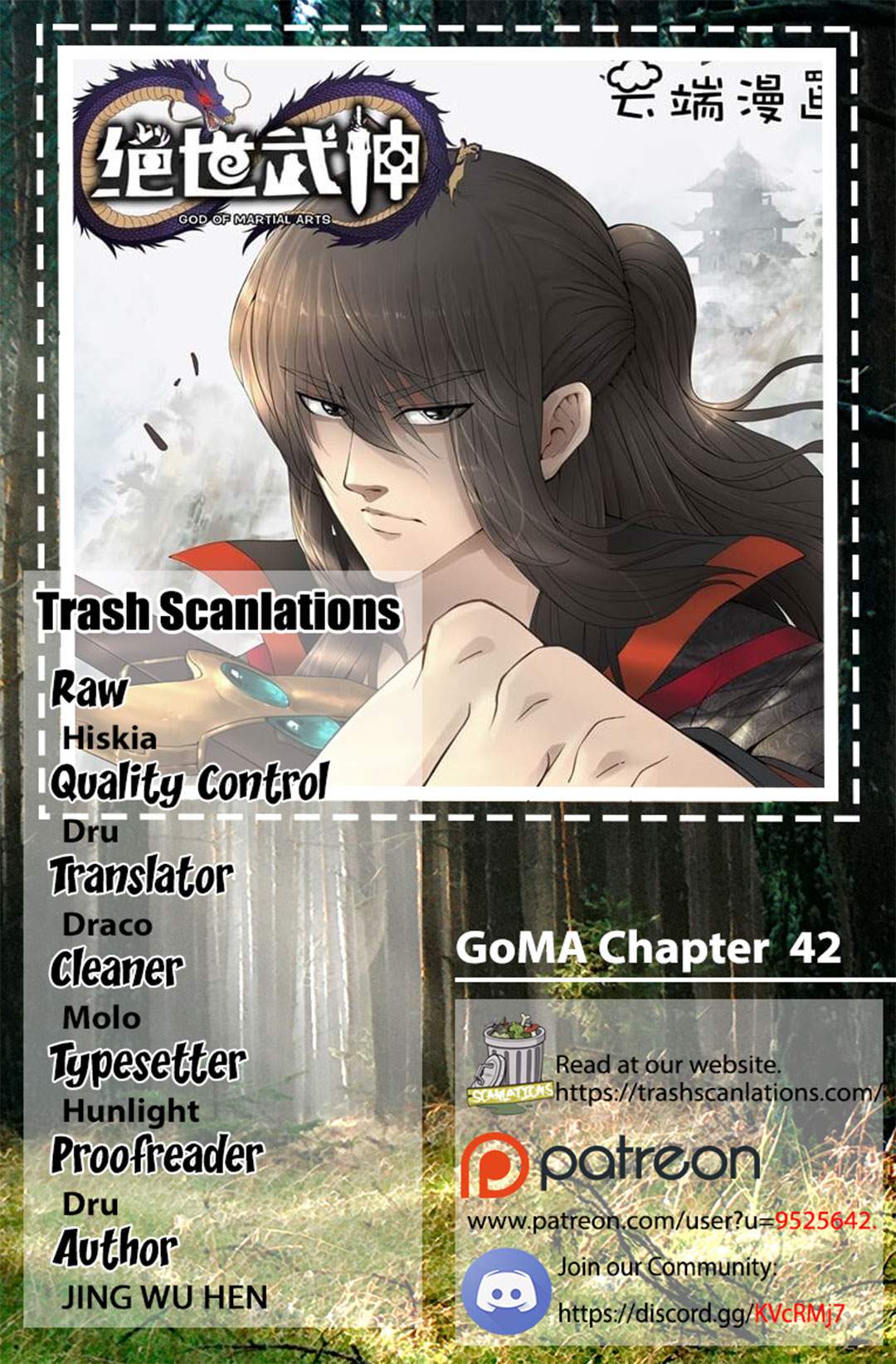 God of Martial Arts Chapter 42-1 - page 1