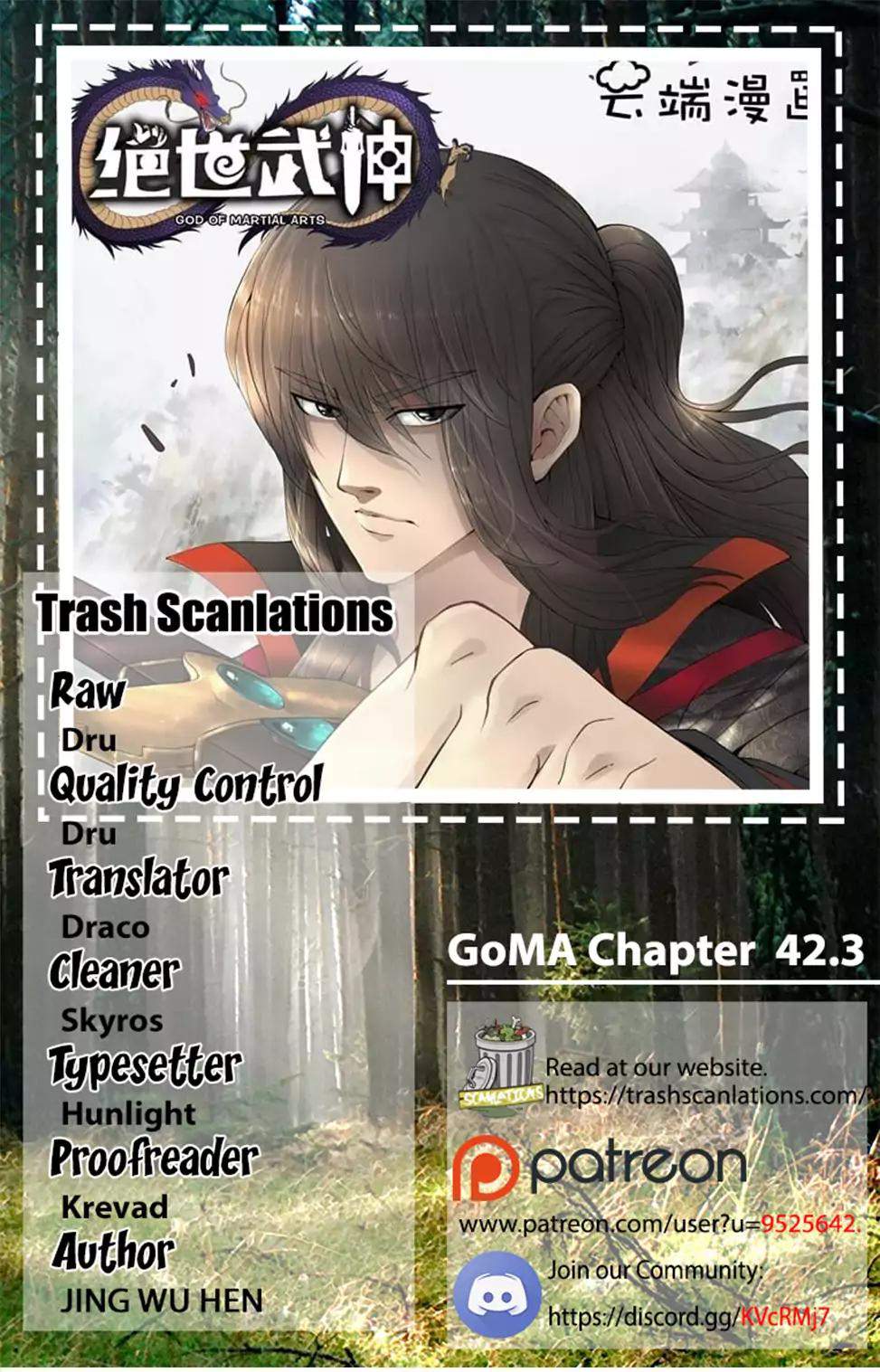 God of Martial Arts Chapter 43-3 - page 1