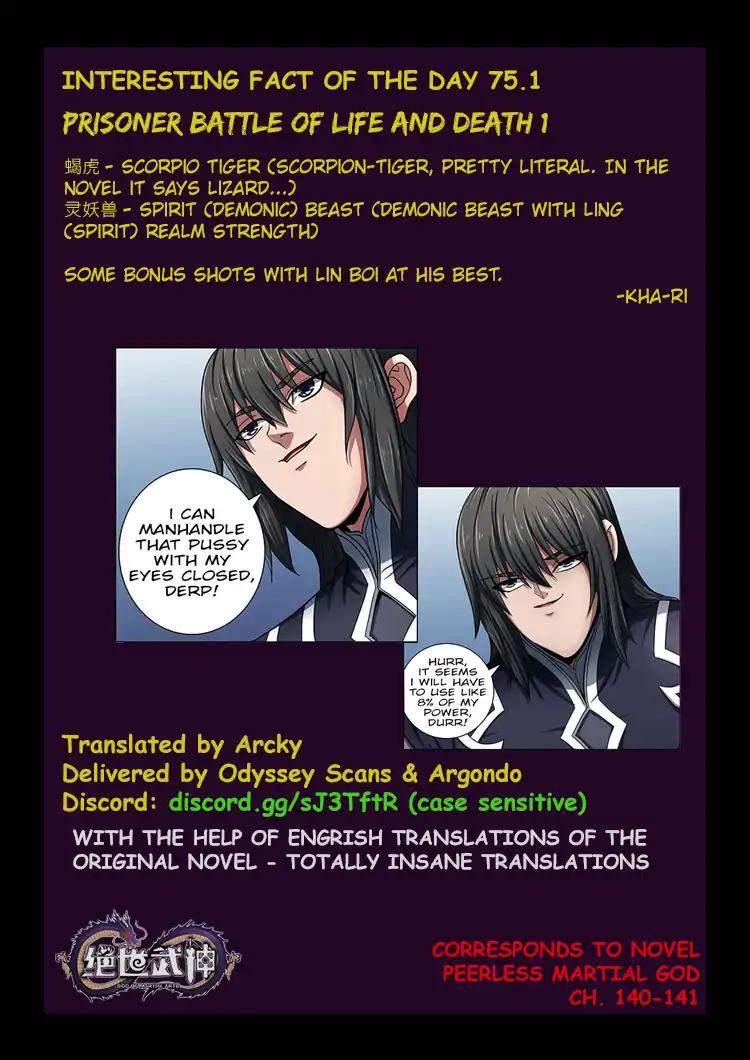 God of Martial Arts Chapter 75-1 - page 10