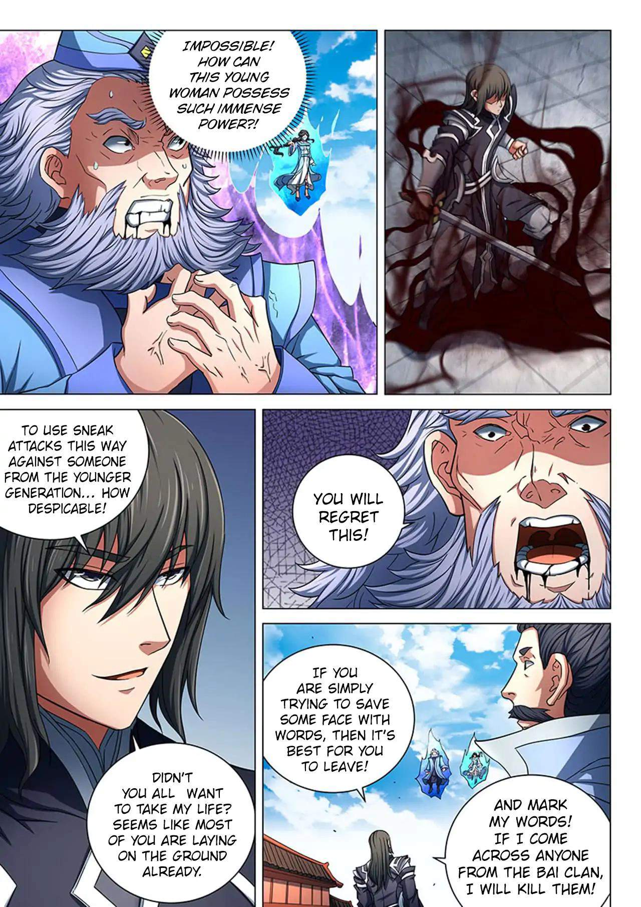 God of Martial Arts Chapter 78-3 - page 3