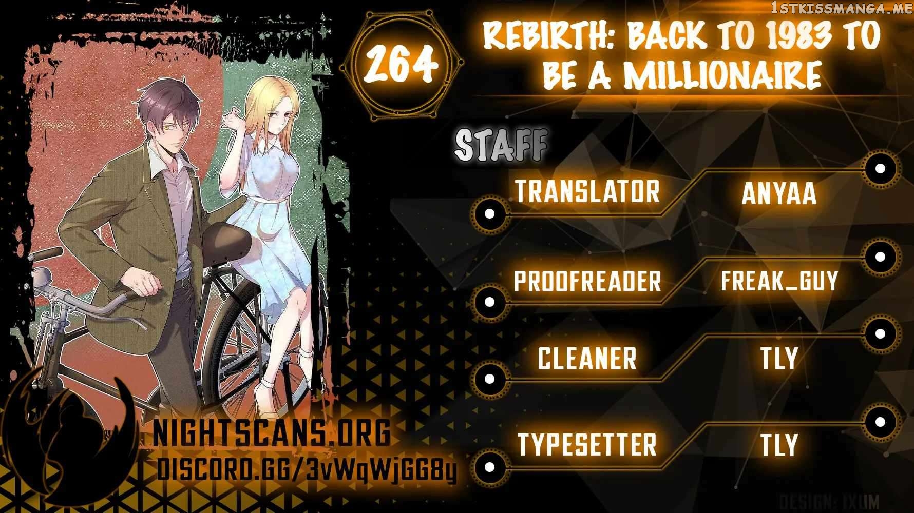 Rebirth: Back to 1983 to Be a Millionaire Chapter 264 - page 1