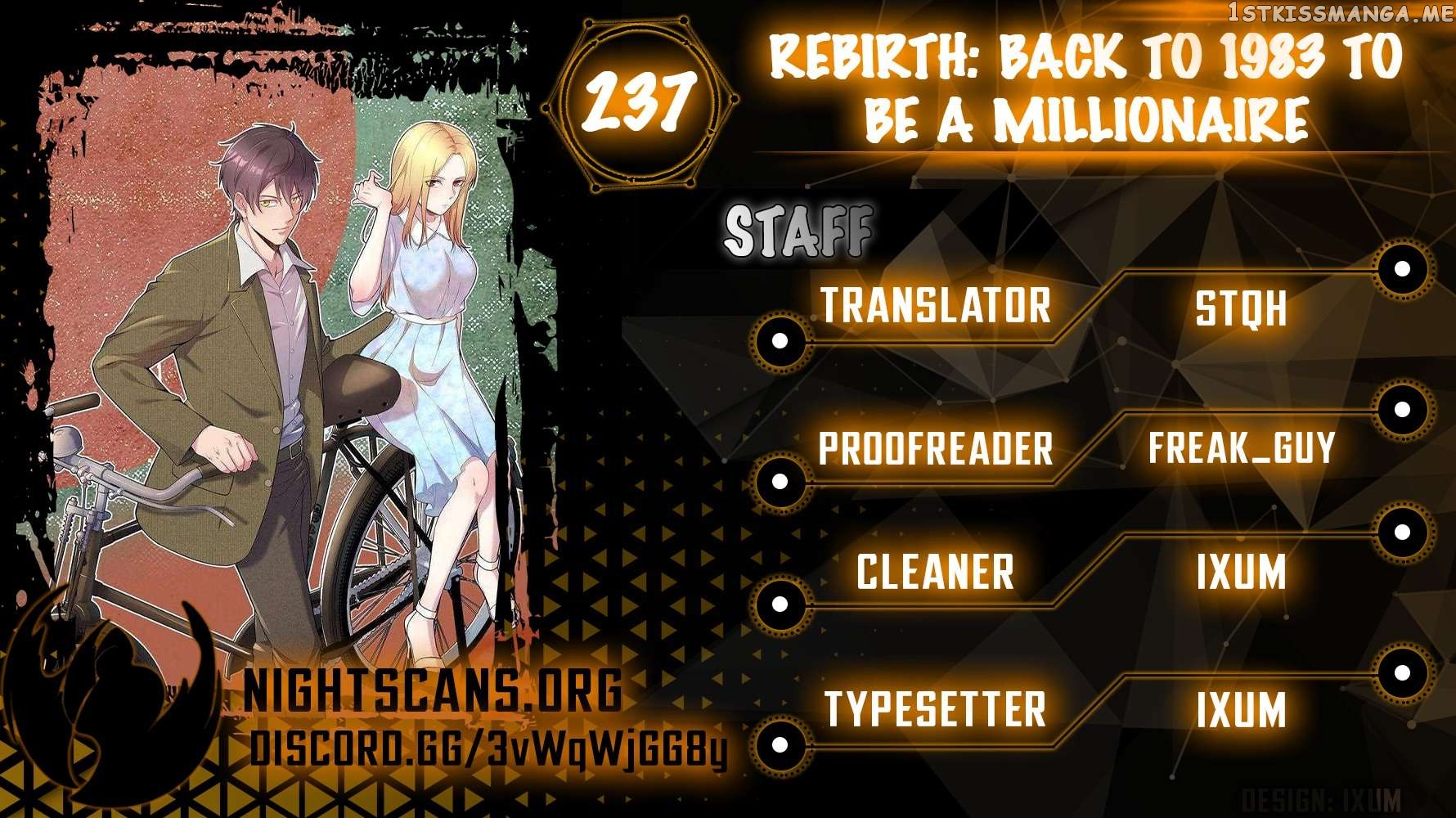 Rebirth: Back to 1983 to Be a Millionaire Chapter 237 - page 1