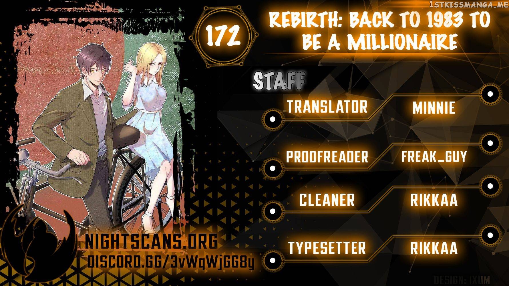 Rebirth: Back to 1983 to Be a Millionaire Chapter 172 - page 1