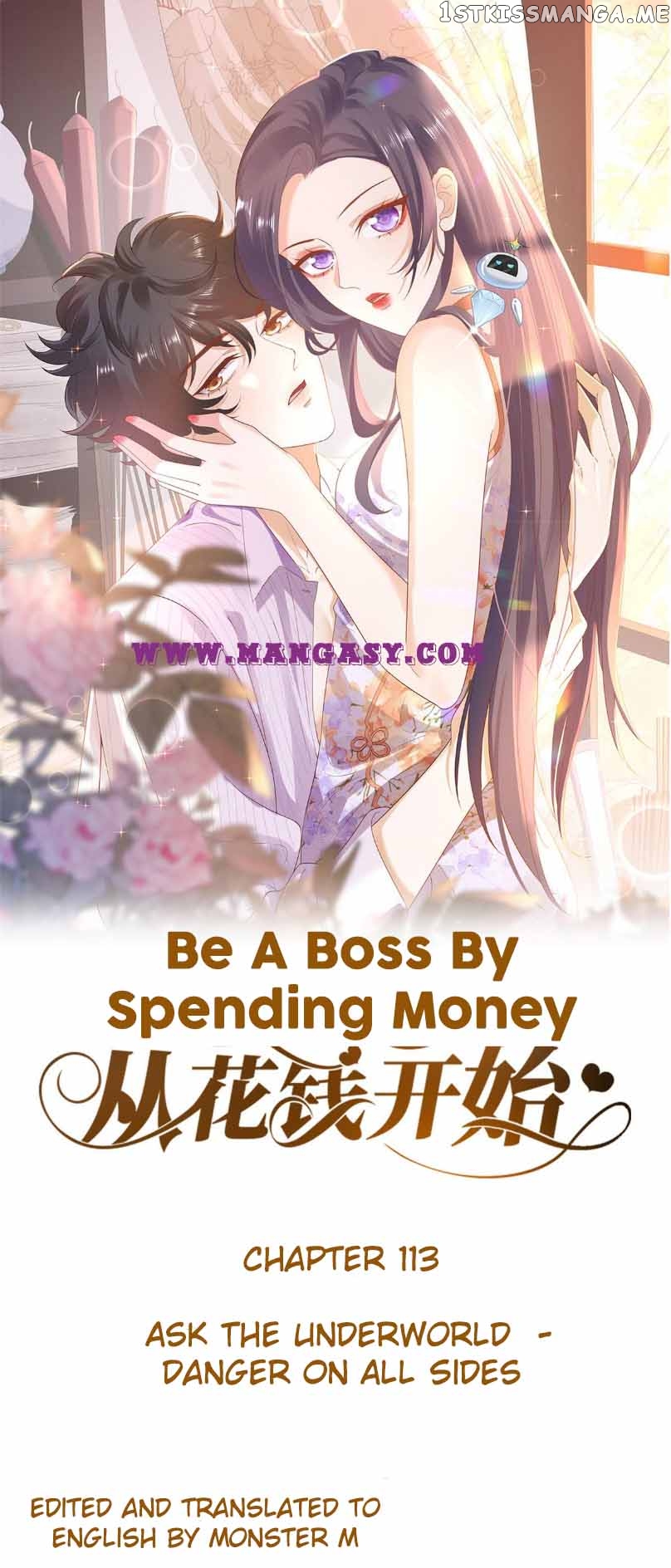 Becoming a Big Boss Starts with Spending Money Chapter 113 - page 1