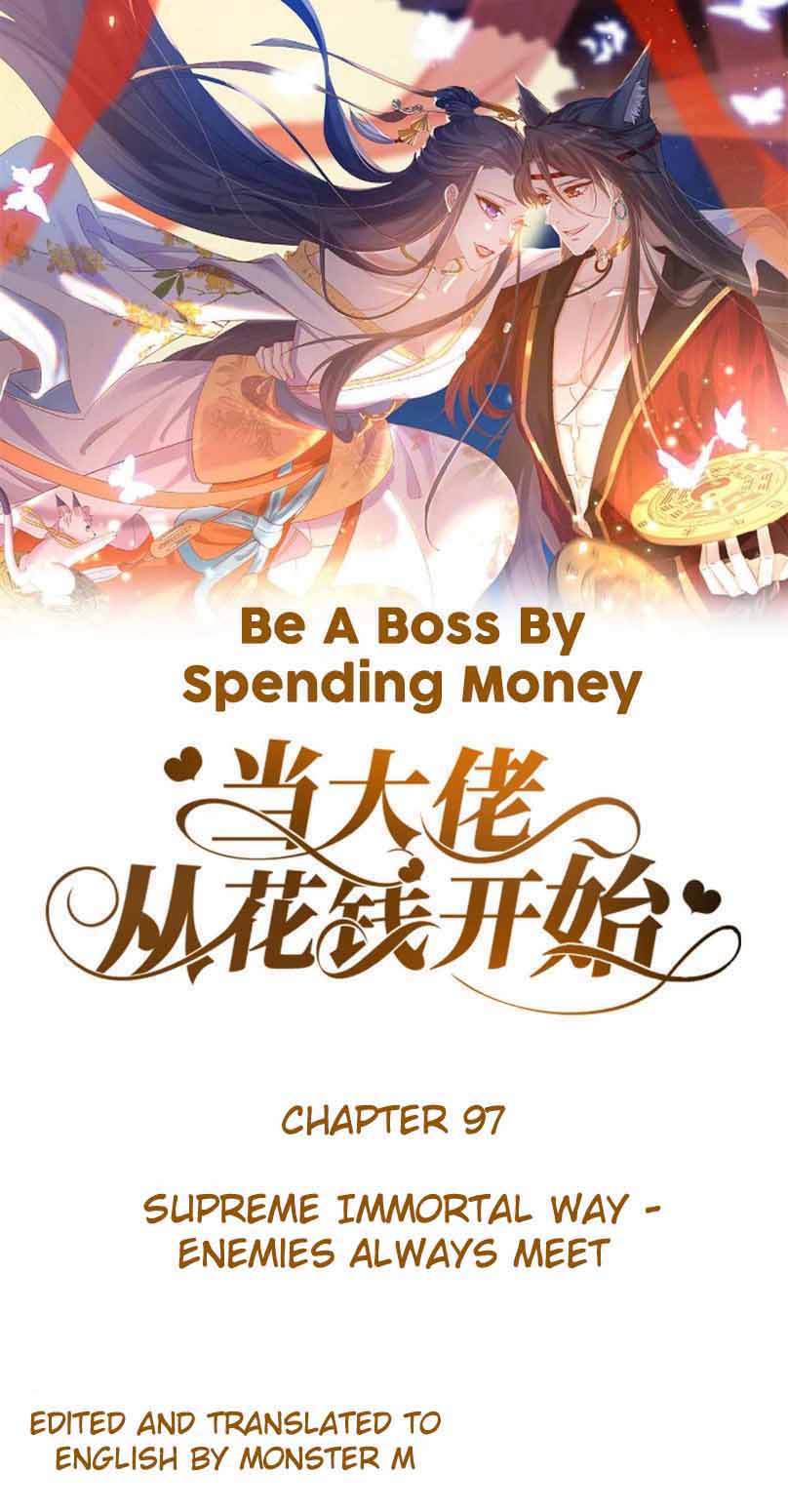 Becoming a Big Boss Starts with Spending Money Chapter 97 - page 1