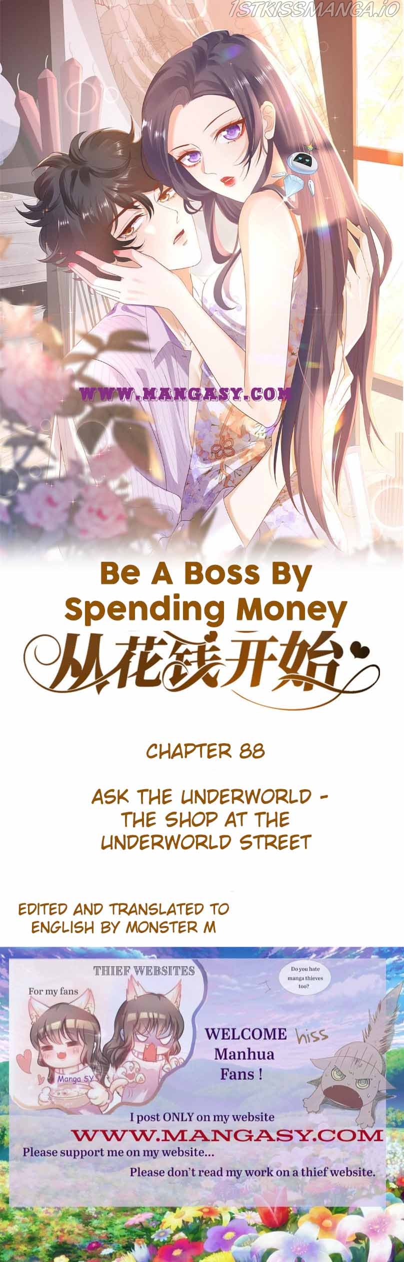 Becoming a Big Boss Starts with Spending Money Chapter 88 - page 1