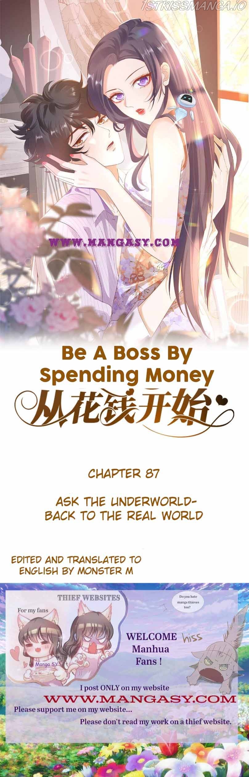 Becoming a Big Boss Starts with Spending Money Chapter 87 - page 1