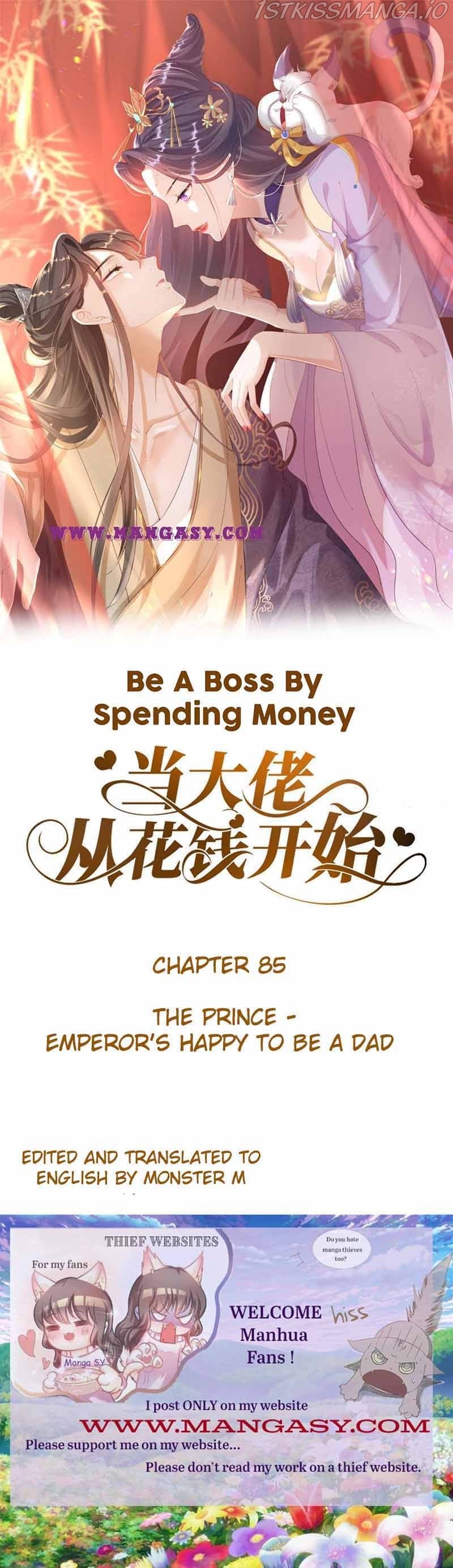 Becoming a Big Boss Starts with Spending Money Chapter 85 - page 1