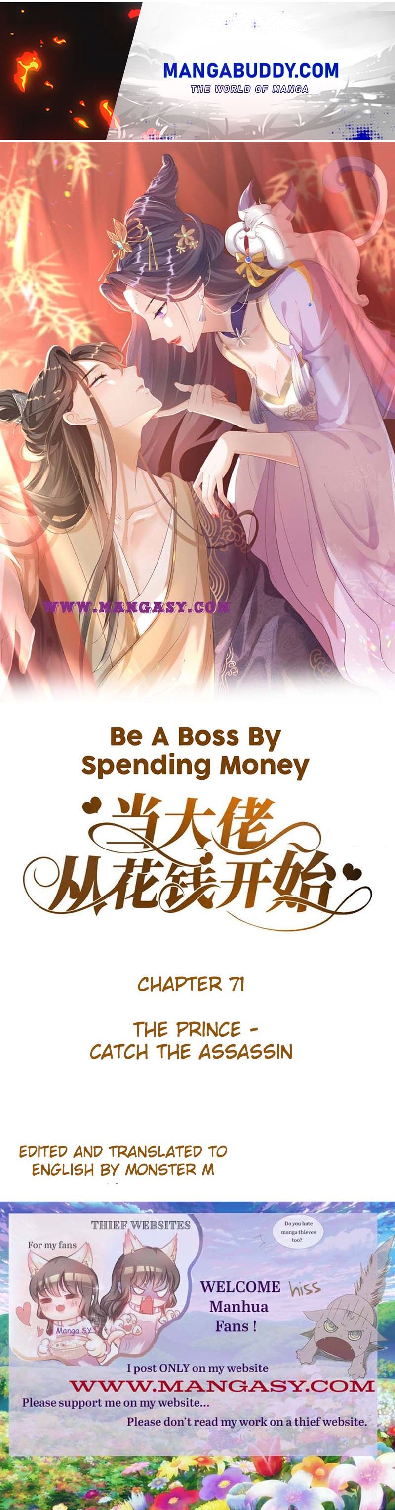 Becoming a Big Boss Starts with Spending Money Chapter 71 - page 1