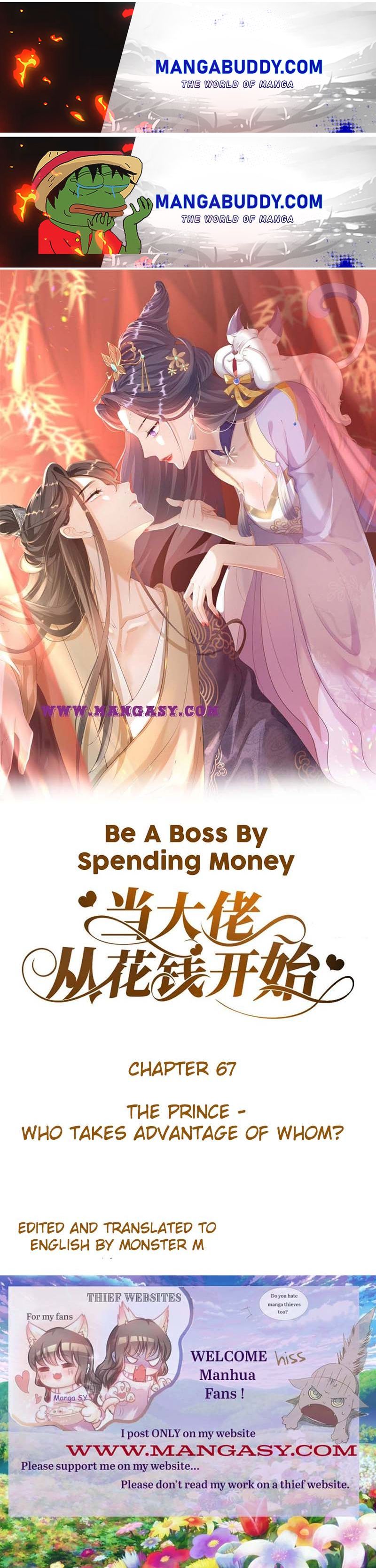 Becoming a Big Boss Starts with Spending Money Chapter 67 - page 1