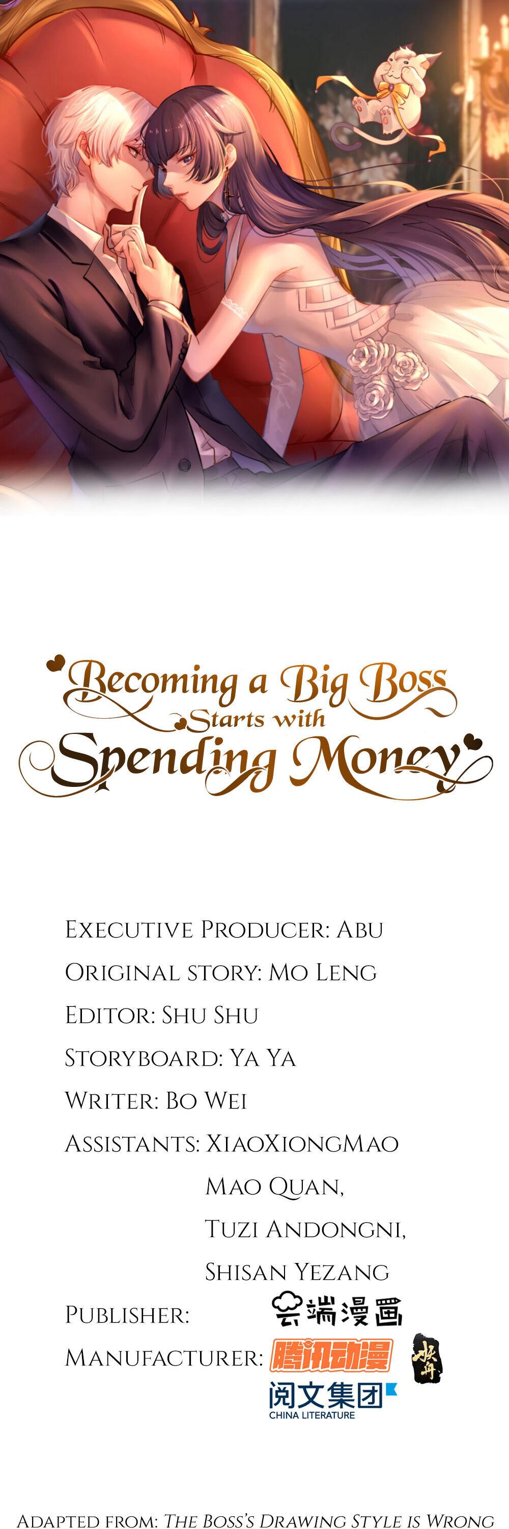 Becoming a Big Boss Starts with Spending Money Chapter 4 - page 2