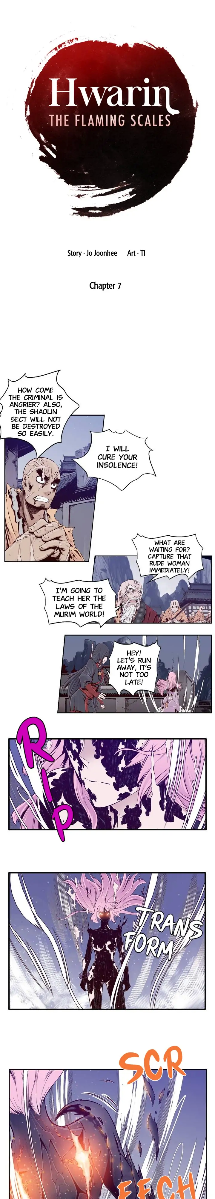 Hwarin, the Flaming Scales Chapter 7 - page 1