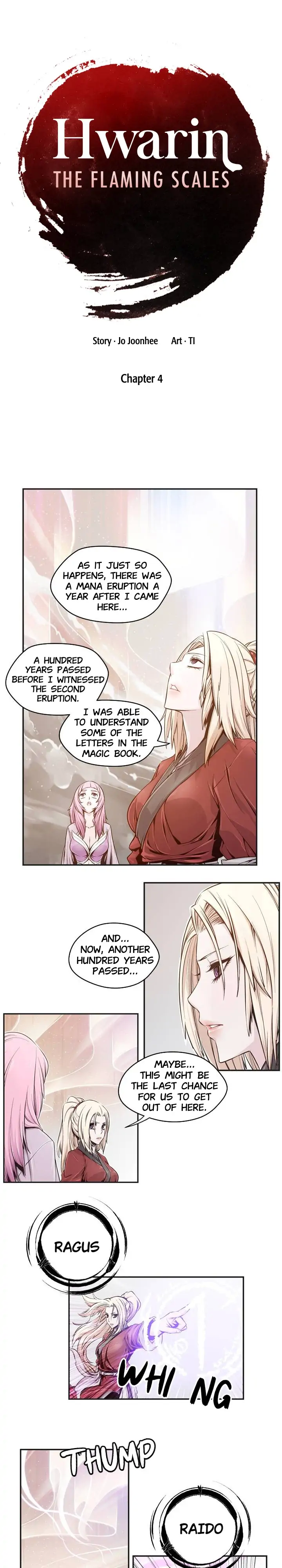 Hwarin, the Flaming Scales Chapter 4 - page 1